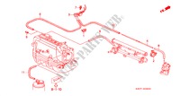 INSTALLATIEPIJP/SLANGEN(SOHC) voor Honda PRELUDE 2.0I 2 deuren 4-traps automatische versnellingsbak 2000