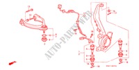 KNOKKEL(ATTS) voor Honda PRELUDE TYPE-S 2 deuren 5-versnellings handgeschakelde versnellingsbak 2000