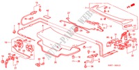KOFFERBAK KLEP(RH) (2) voor Honda PRELUDE VTI 2 deuren 4-traps automatische versnellingsbak 2000