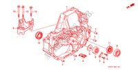 KOPPELING BEHUIZING voor Honda PRELUDE SI 2 deuren 5-versnellings handgeschakelde versnellingsbak 2000