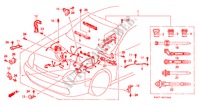 MOTOR BEDRADINGSBUNDEL(LH) voor Honda PRELUDE VTI 2 deuren 4-traps automatische versnellingsbak 2000