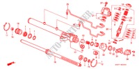 P.S. VERSNELLING BOX KOMPONENTEN(LH) (1) voor Honda PRELUDE SI 2 deuren 5-versnellings handgeschakelde versnellingsbak 1997