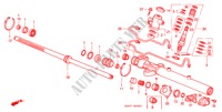 P.S. VERSNELLING BOX KOMPONENTEN(RH) (1) voor Honda PRELUDE 2.0I 2 deuren 4-traps automatische versnellingsbak 1998