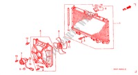 RADIATEUR(TOYO) voor Honda PRELUDE VT 2 deuren 4-traps automatische versnellingsbak 2000