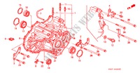 TRANSMISSIE BEHUIZING voor Honda PRELUDE VTI-R 2 deuren 4-traps automatische versnellingsbak 2000