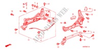 V. ZITTING COMPONENTEN (L.) (2) voor Honda PRELUDE 2.0I 2 deuren 4-traps automatische versnellingsbak 1998