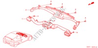 KANAAL(RH) voor Honda INSIGHT DX 3 deuren 5-versnellings handgeschakelde versnellingsbak 2000