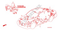 BEDRADINGSBUNDEL(LH) voor Honda ACCORD 2.0IES 5 deuren 4-traps automatische versnellingsbak 2000