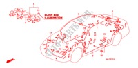BEDRADINGSBUNDEL(RH) voor Honda ACCORD 1.8IS 5 deuren 5-versnellings handgeschakelde versnellingsbak 1999