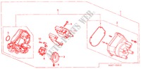 DISTRIBUTEUR(LUCAS) voor Honda ACCORD 2.0IES 5 deuren 4-traps automatische versnellingsbak 1999