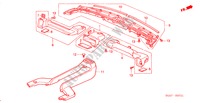 KANAAL(RH) voor Honda ACCORD 1.8IS 5 deuren 4-traps automatische versnellingsbak 1999