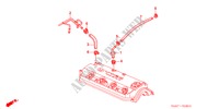 ONTLUCHTSLANG(1.8L/2.0L) voor Honda ACCORD 1.8IES 5 deuren 5-versnellings handgeschakelde versnellingsbak 2000