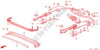 SCHUIFDAK KOMPONENTEN voor Honda ACCORD 1.8IES 5 deuren 5-versnellings handgeschakelde versnellingsbak 2000
