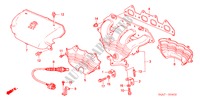 UITLAAT SPRUITSTUK(2.0L) voor Honda ACCORD 2.0ILS 5 deuren 4-traps automatische versnellingsbak 2000