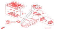 INTERIEUR VERLICHTING voor Honda ACCORD 1.8IES 5 deuren 4-traps automatische versnellingsbak 2001