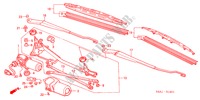 VOOR RUITESPROEIER (RH) voor Honda ACCORD 1.6ISE 5 deuren 5-versnellings handgeschakelde versnellingsbak 2001