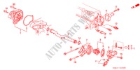 WATERPOMP/SENSOR(1.6L) voor Honda ACCORD 1.6ILS 5 deuren 5-versnellings handgeschakelde versnellingsbak 2001