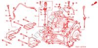 ATF PIJP/SNELHEIDSMETER VERSNELLIN voor Honda CIVIC EXI 4 deuren 4-traps automatische versnellingsbak 2001