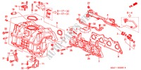 INLAAT SPRUITSTUK voor Honda CIVIC 1.6ES 4 deuren 4-traps automatische versnellingsbak 2002