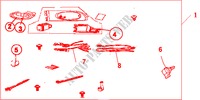 ONDERDEEL voor Honda CIVIC 1.6ES 4 deuren 5-versnellings handgeschakelde versnellingsbak 2001