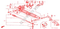 P.S. VERSNELLING BOX (EPS)(RH) voor Honda CIVIC 1.4S 4 deuren 4-traps automatische versnellingsbak 2002