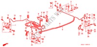 REMVOERINGEN(ABS) (LH) (1) voor Honda CIVIC 1.6SE 4 deuren 4-traps automatische versnellingsbak 2001