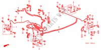REMVOERINGEN(ABS) (RH) (1) voor Honda CIVIC 1.4S 4 deuren 4-traps automatische versnellingsbak 2002