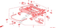 V. ZITTING COMPONENTEN(L.)(2) voor Honda CIVIC 1.6LS 4 deuren 4-traps automatische versnellingsbak 2002