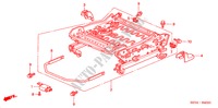V. ZITTING COMPONENTEN(R.)(1) voor Honda CIVIC VTI 4 deuren 4-traps automatische versnellingsbak 2001
