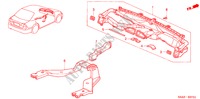 KANAAL(RH) voor Honda CIVIC 1.6 SE 4 deuren 4-traps automatische versnellingsbak 2005