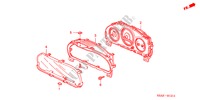 METER KOMPONENTEN(NS)(2) voor Honda CIVIC 1.6 ES 4 deuren 5-versnellings handgeschakelde versnellingsbak 2005