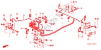 REMVOERINGEN(ABS) (LH) (2) voor Honda CIVIC VTI-A 4 deuren 5-versnellings handgeschakelde versnellingsbak 2005