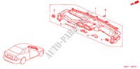 KANAAL(RH) voor Honda CIVIC COUPE SE 2 deuren 5-versnellings handgeschakelde versnellingsbak 2001