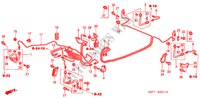 REMVOERINGEN(ABS) (LH) (2) voor Honda CIVIC COUPE VTI 2 deuren 4-traps automatische versnellingsbak 2001