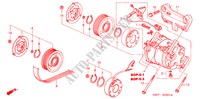 AIRCONDITIONER (COMPRESSOR) (TYPE R) voor Honda CIVIC TYPE R 3 deuren 6-versnellings handgeschakelde versnellingsbak 2004