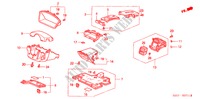 INSTRUMENTEN AFWERKING(RH)(BESTUURDERZIJKANT) voor Honda CIVIC 1.4S 3 deuren 5-versnellings handgeschakelde versnellingsbak 2001