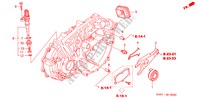 KOPPELING TERUGKEER(6MT) voor Honda CIVIC TYPE R 3 deuren 6-versnellings handgeschakelde versnellingsbak 2004