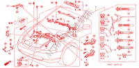 MOTOR BEDRADINGSBUNDEL (1.4L/1.6L) (RH) voor Honda CIVIC 1.4B 3 deuren 5-versnellings handgeschakelde versnellingsbak 2002