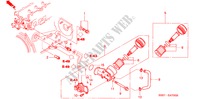 OLIEKOELER/OLIEFILTER (DIESEL) voor Honda CIVIC 1.7SPORT 3 deuren 5-versnellings handgeschakelde versnellingsbak 2003