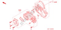 TRANSMISSIE OPHANGING(DIESEL) voor Honda CIVIC 1.7S 3 deuren 5-versnellings handgeschakelde versnellingsbak 2003
