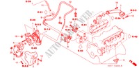 TURBOLADER SYSTEEM (DIESEL) voor Honda CIVIC 1.7LS 3 deuren 5-versnellings handgeschakelde versnellingsbak 2003