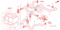 WATERKLEP(RH) voor Honda CIVIC 1.6SE 3 deuren 4-traps automatische versnellingsbak 2002