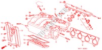 INLAAT SPRUITSTUK(TYPE R) voor Honda CIVIC TYPE R 3 deuren 6-versnellings handgeschakelde versnellingsbak 2005