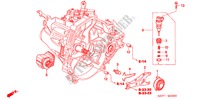 KOPPELING TERUGKEER (1.4L/1.6L) voor Honda CIVIC 1.4 SPORT 3 deuren 5-versnellings handgeschakelde versnellingsbak 2005