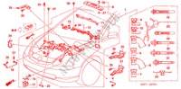 MOTOR BEDRADINGSBUNDEL (1.4L/1.6L) (RH) voor Honda CIVIC 1.6 SE 3 deuren 4-traps automatische versnellingsbak 2005