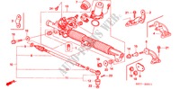 P.S. VERSNELLINGBOX(EPS)(RH) voor Honda CIVIC 1.6 S 3 deuren 4-traps automatische versnellingsbak 2005