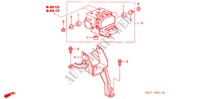 ABS MODULATOR(DIESEL) (2.0L) voor Honda CIVIC 2.0 5 deuren 5-versnellings handgeschakelde versnellingsbak 2003