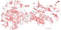 INLAAT SPRUITSTUK(1.4L/1.5L/1.6L/1.7L) voor Honda CIVIC 1.6S 5 deuren 5-versnellings handgeschakelde versnellingsbak 2003