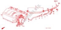 INSTALLATIEPIJP/SLANGEN(1) voor Honda CIVIC 2.0 5 deuren 5-versnellings handgeschakelde versnellingsbak 2003