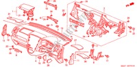 INSTRUMENTEN PANEEL(RH) voor Honda CIVIC 1.6SE    EXECUTIVE 5 deuren 4-traps automatische versnellingsbak 2004